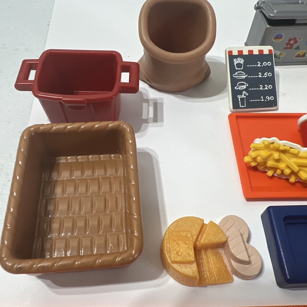 Playmobil Assorted LOT‎ Fast Food Tray Buckets Paddle Backpacks Fish Life Jacket - Picture 10 of 11